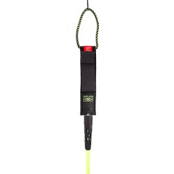 Ocean & Earth Surfboard Leash REGULAR MOULDED LEASH 80" Black