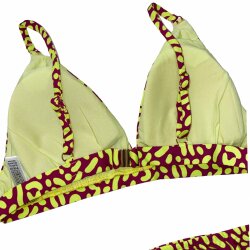 Pukas Fix Tri Standard Bikini Set Pop Yellow