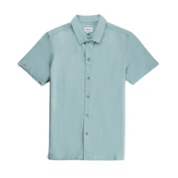 Rhythm. Classic Linen Shirt Eucalyptus