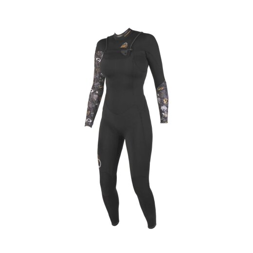 Soöruz Divine 5/4/3 Oysterprene FZ Frauen Neoprenanzug Black 2022