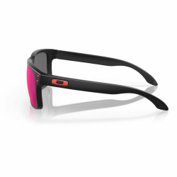 Oakley HOLBROOK Sonnenbrille Matte Black Positive Red Iridium