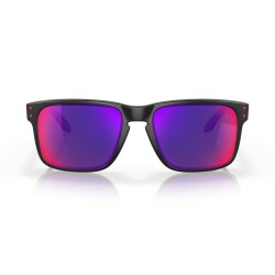 Oakley Holbrook Sonnenbrille Matte Black Positive Red Iridium