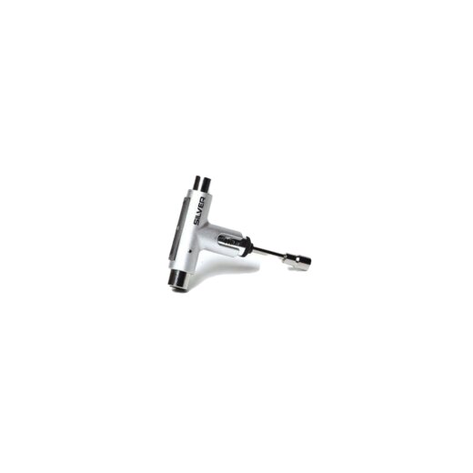 Silver Skate Longboard Tool Metallic Silver