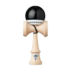 Krom Pop Kendama Black Clear Coat