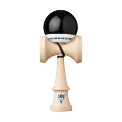 Krom Pop Kendama Black Clear Coat