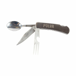 Poler 3-In-1 Hobo Knife metal