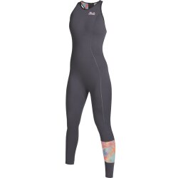 Mystic Lunar Long John 2/2mm Bzip Women SUP Wear Dark Grey