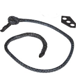 Mystic Stealth Bar Dyneema Slider Rope Replacement Kit Black