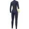 Mystic Dazzled Fullsuit 5/3mm Double Freezip Women Night Blue