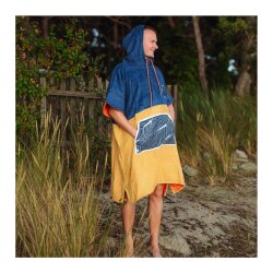Wave Hawaii Bamboo Poncho Flow Handtuch Umkleide