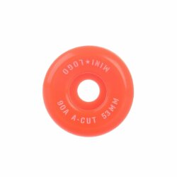 Mini Logo Wheels A-Cut Hybrid 90A 53mm (4er Set) Orange