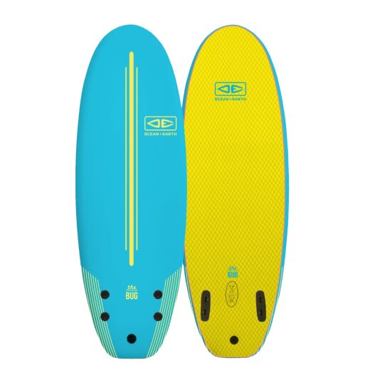 Ocean & Earth Bug 48" Mini Softboard Aztec Blue