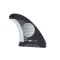 Endorfins Slater KS1 3 Fin Set Medium 1 Tab Black White