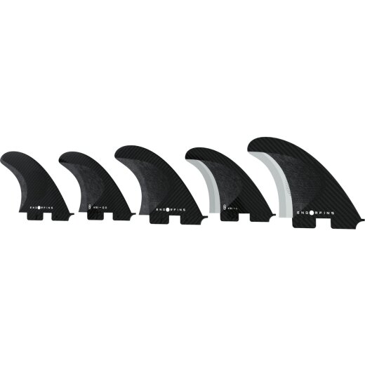 Endorfins Slater KS1 5 Fin Set Large 2 Tab Black Black