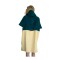 Wave Hawaii Poncho Petrol Velours Handtuch Umkleide