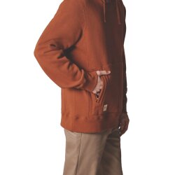 Globe Burly Hoodie Dark Walnut L