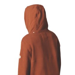 Globe Burly Hoodie Dark Walnut L