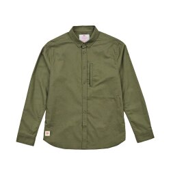 Globe Foundation LS Shirt Hemd Olive S