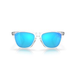 Oakley Frogskins Sonnenbrille Crystal Clear Prizm Sapphire