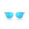 Oakley Frogskins Sonnenbrille Crystal Clear Prizm Sapphire