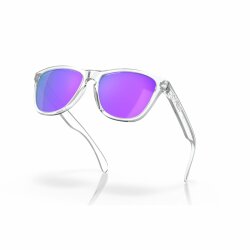 Oakley Frogskins Sonnenbrille Crystal Clear Prizm Violet