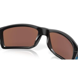 Oakley Gibston Sonnenbrille Matte Black Prizm Deep Water Polar