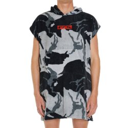 FCS Junior PONCHO Grey Camo/ Black