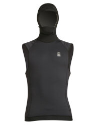 C-Skins C-Thermal  Skins Hooded Vest Black