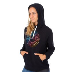 Hurley Soul Burst Easy Raglan Hoodie Black