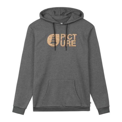 Picture Organic Clothing Basement Cork Hoodie Dark Grey Melange