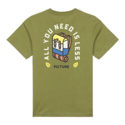 Picture Organic Clothing Pittack Kids Tee Army Green