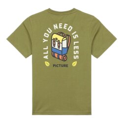 Picture Organic Clothing Pittack Kids Tee Army Green