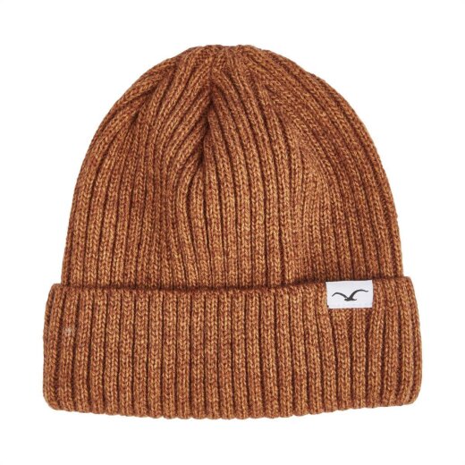 Cleptomanicx HAFEN Bicolor Beanie Smoked Paprika