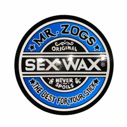 SEX WAX Sticker 3" verschiedene Farben Blau