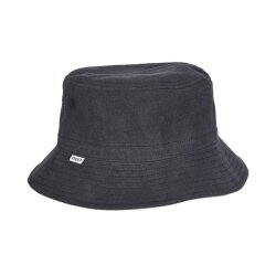 Cleptomanicx Bucket Hat Linen Bucket Blue Graphite