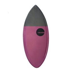 HW-Shapes Waveskim Colorblock Magenta Grey Skimboard 