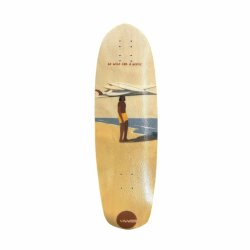 HW-Shapes Surfskate DT 31.5" Deck Go Wild