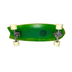 HW-Shapes 29.5" Fish Tail Surfskate Green Epoxyart