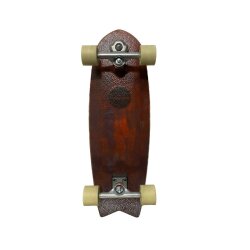 HW-Shapes 29.5" Fish Tail Surfskate Red Epoxyart