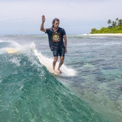 Surfboard TORQ TEC Delpero Classic 9.2 Sand
