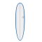 Surfboard TORQ TEC-HD M2.0 8.2 Blaue Rail
