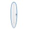 Surfboard TORQ TEC-HD M2.0 8.2 Blaue Rail