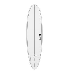 Surfboard TORQ TEC-HD M2.0 8.2 Weiss Pinline