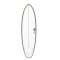 Surfboard TORQ TEC-HD BigBoy23 7.2 Graphite Rail