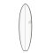 Surfboard TORQ TEC-HD BigBoy23 6.10 Graphite Rail