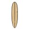 Surfboard TORQ ACT Prepreg M2.0 7.6 Bamboo