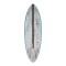 Surfboard TORQ ACT Prepreg Multiplier 7.4 BluRail