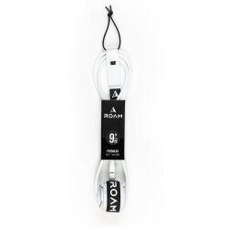 ROAM Surfboard Leash Premium 9.0 Knie Weiss