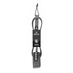 ROAM Surfboard Leash Premium 9.0 Knie Grau