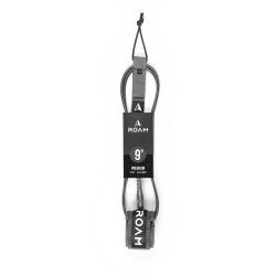 ROAM Surfboard Leash Premium 9.0 Grau
